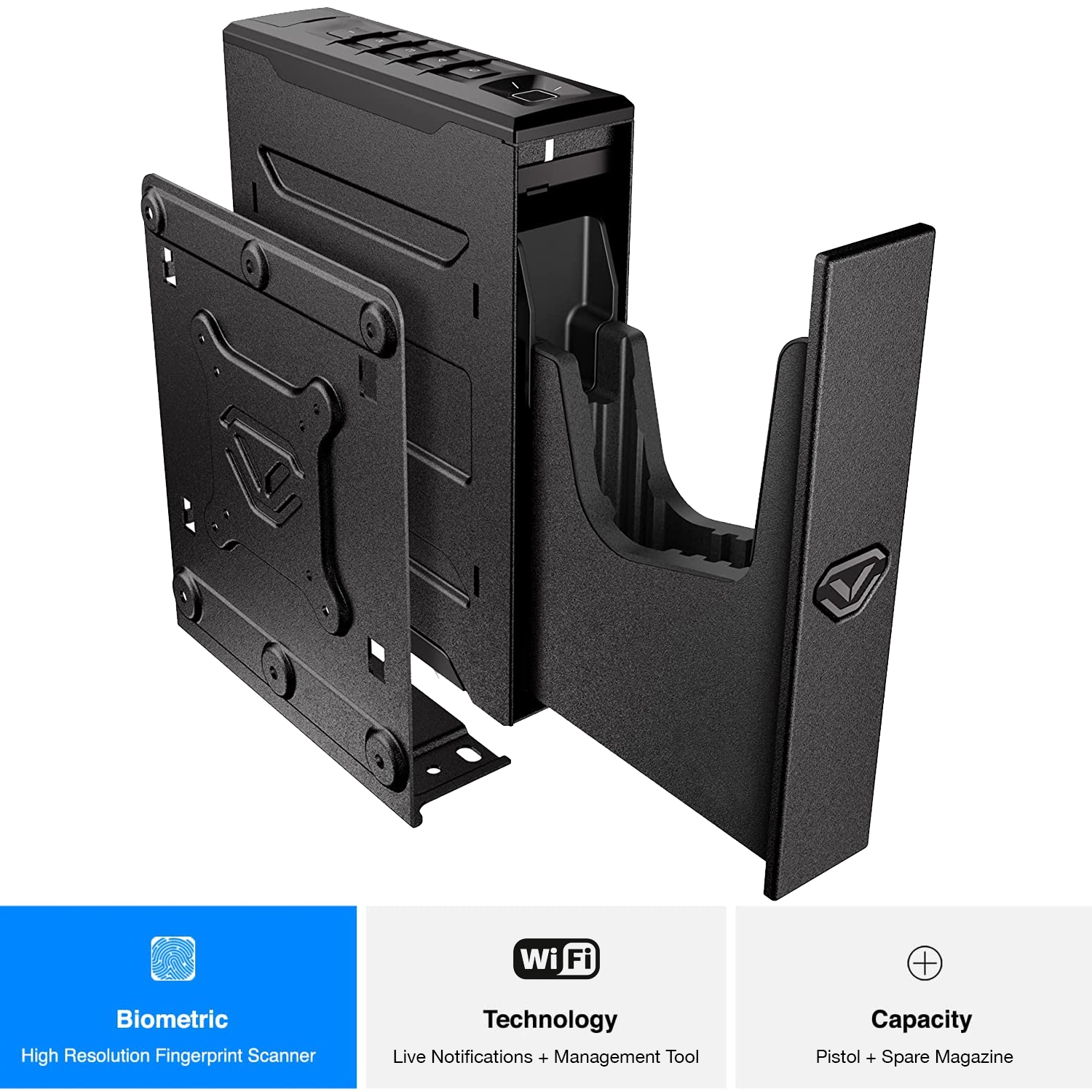 Vaultek - nsl20i quick access biometric and wifi slider gun safe - MODLOCK