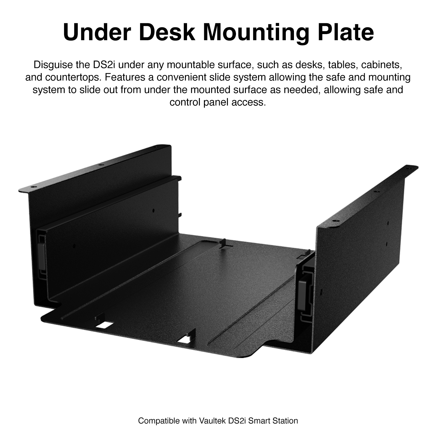 Under desk mounting plate for vaultek smart station ds2i - MODLOCK