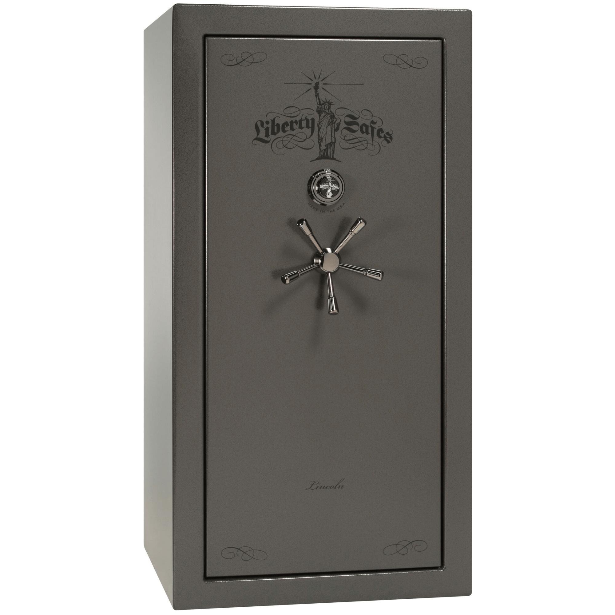 Lincoln Series | Level 5 Security | 110 Minute Fire Protection | 40 | Dimensions: 66.5"(H) x 36"(W) x 32"(D) | Bronze Textured | Mechanical Lock