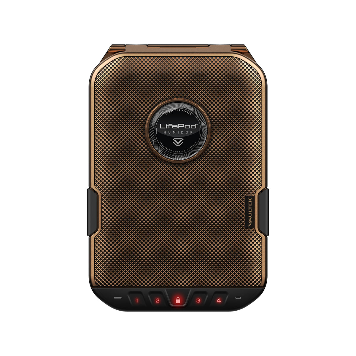 Vaultek - Weather Resistant LifePod Humidor with Built-in Lock System