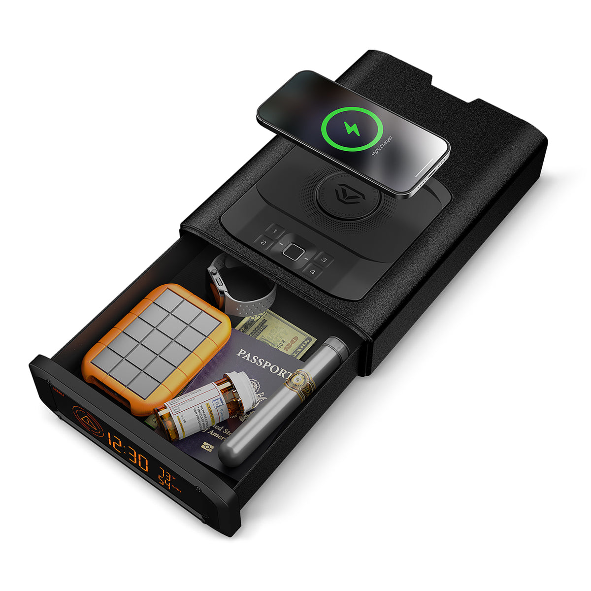 Vaultek DS2i Smart Station Biometric and Bluetooth 2.0 Smart Safe