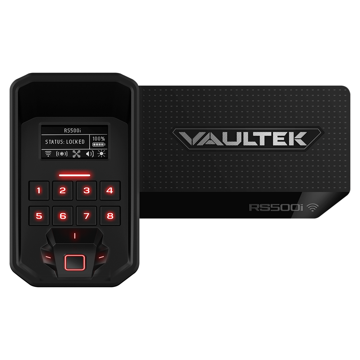 Vaultek - RS200i Plus Edition Wi-Fi Biometric Smart Rifle Safe with Maxed Out Accessory Kit