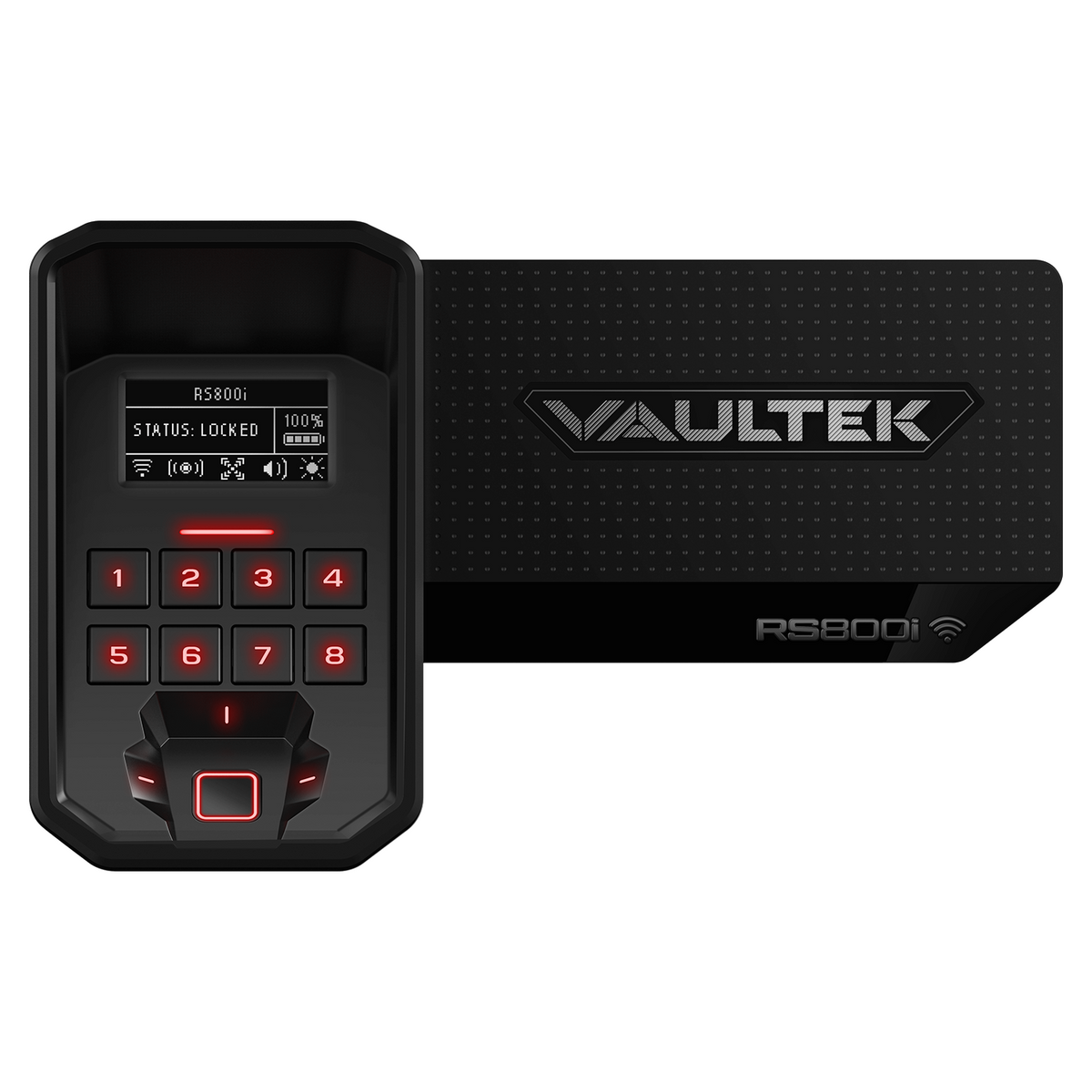 Vaultek -  RS800i Plus Edition Wi-Fi Biometric Smart Rifle Safe with Maxed Out Accessory Kit