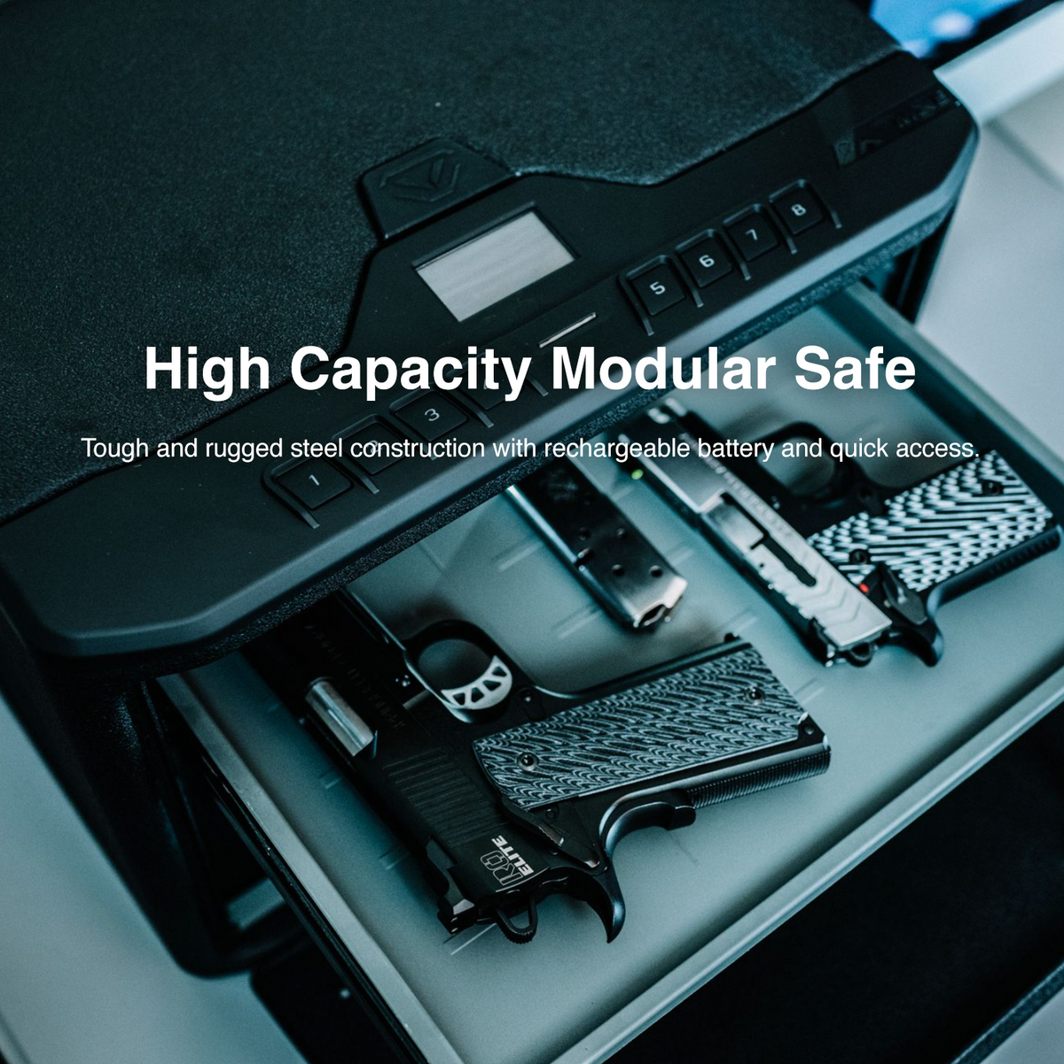 Vaultek- MXE High Capacity Rugged Modular Keypad Safe