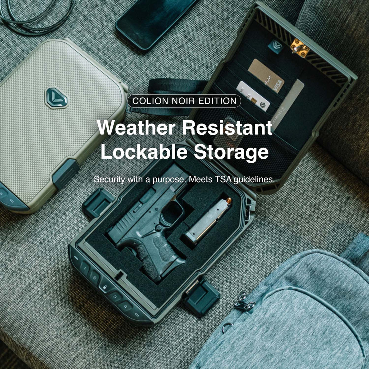 Vaultek - lifepod 1.0 rugged airtight weather resistant storage with built in lock - lockable storage - MODLOCK