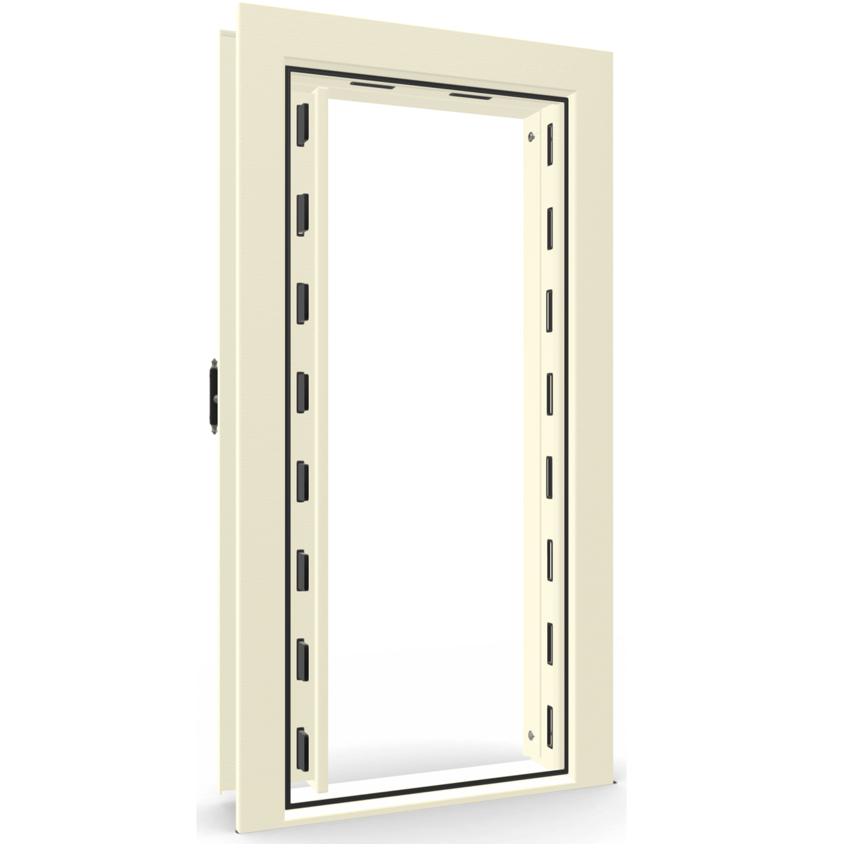 Vault Door Series | Out-Swing | Right Hinge | Champagne Gloss | Electronic Lock