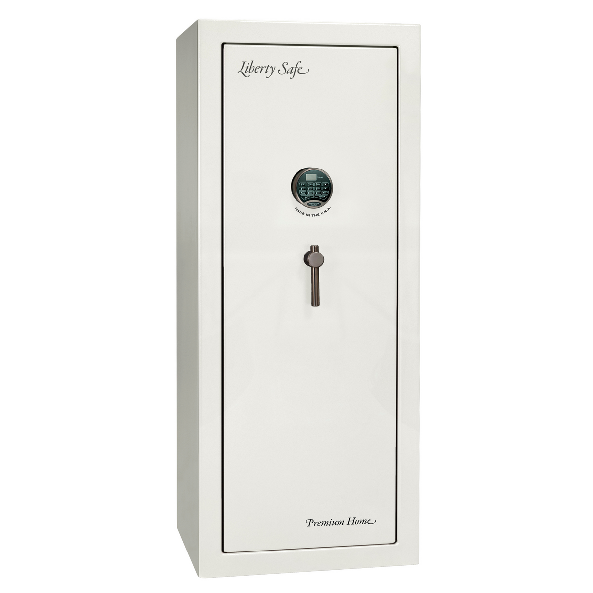 Premium Home Series | Level 7 Security | 2 Hour Fire Protection | 17 | Dimensions: 60.25&quot;(H) x 24.5&quot;(W) x 19&quot;(D) | White Marble - Closed Door